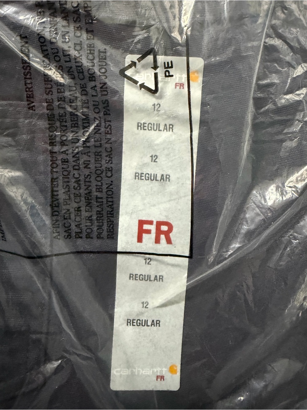 Carhartt women’s fire resistant size 10 regular navy pants new with tags
